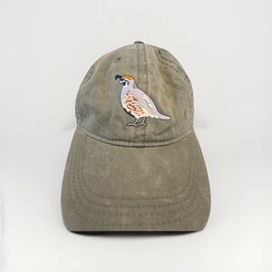 ECO Canyon State Park Quail Bird Green Baseball Cap Hat OS Slideback Adjustable